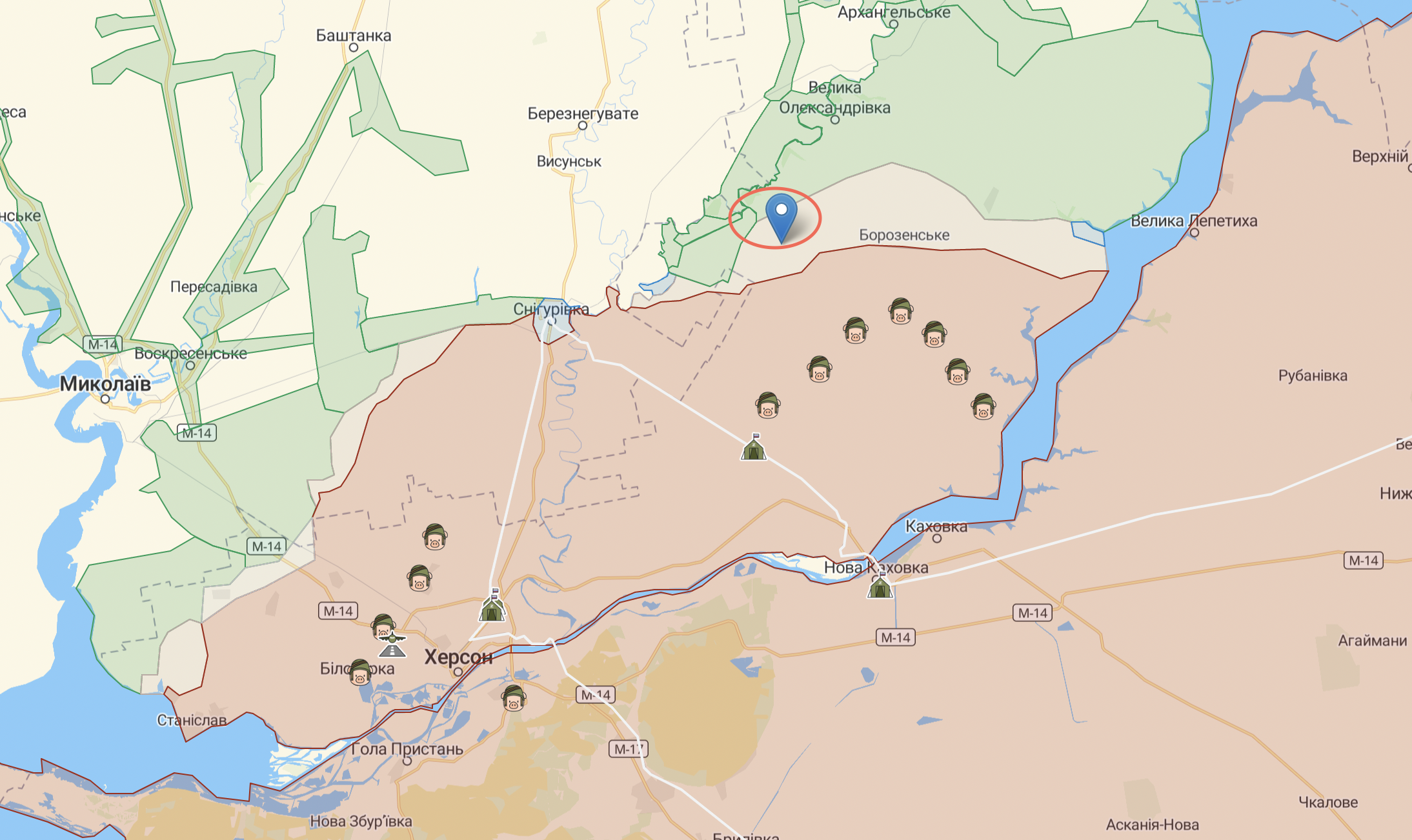 ЗСУ кажуть про звільнення села Брускинське в Херсонській області (відео)